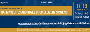 12th Edition of Global Conference on Pharmaceutics and Novel Drug Delivery Systems