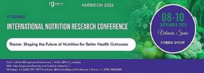 8th Edition of International Nutrition Research Conference