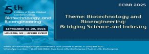 5th Edition of Euro-Global Conference on Biotechnology and Bioengineering